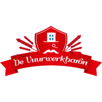 De vuurwerkbaron logo