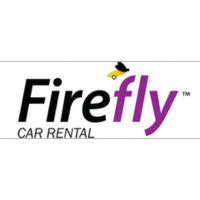 Fire fly car rental logo