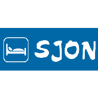 Sjon bedden en bedmode logo