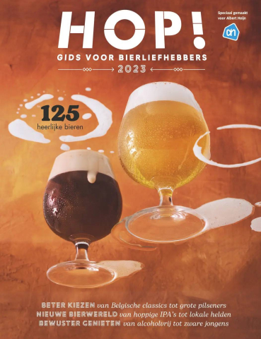 Albert Heijn Bier Magazine cover image