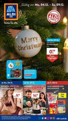 ALDI SÜD Prospekt cover image