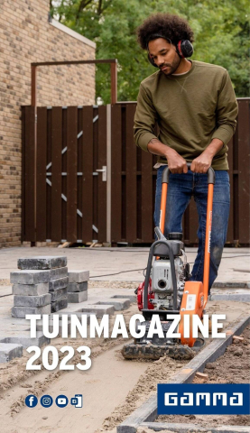 Gamma Tuinmagazine 2023 cover image