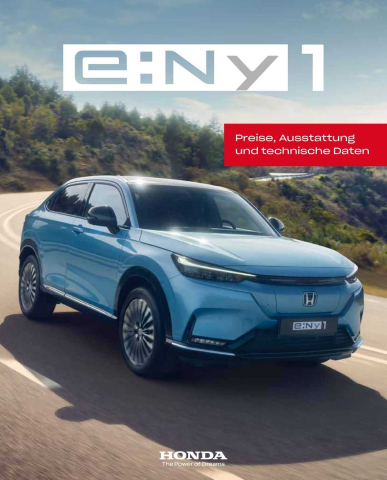 Honda Prospekt cover image