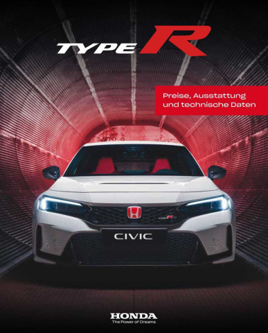 Honda Type R Prospekt cover image