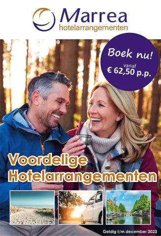 Marrea Hotelarrangementen Folder cover image