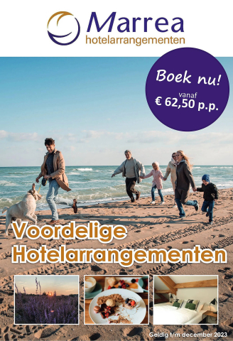 Marrea Hotelarrangementen Folder cover image