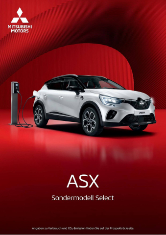 Mitsubishi ASX Prospekt cover image