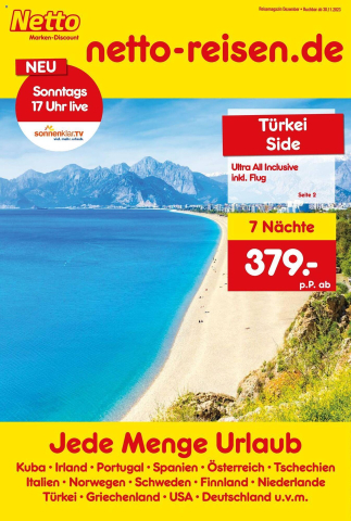 Netto Reisen Prospekt cover image