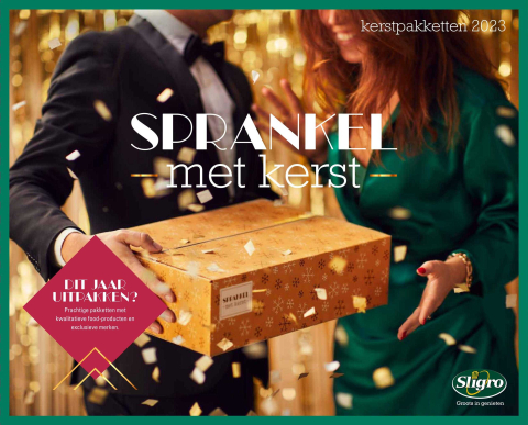 Sligro Kerstpakketten Folder cover image